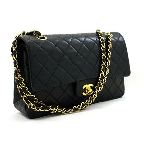 chanel classic lambskin double flap bag|chanel classic flap paris price.